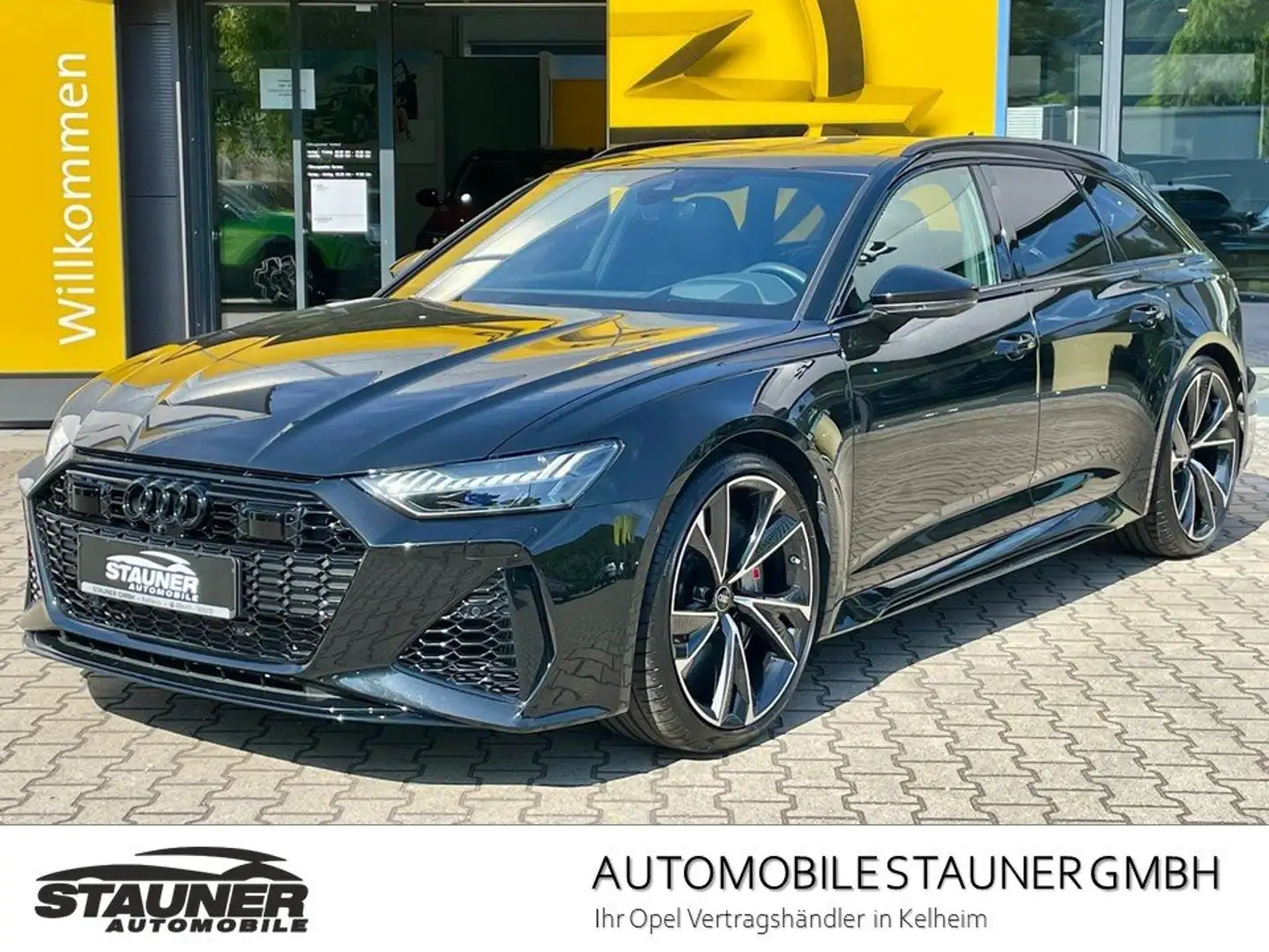 Audi RS6 Avant RS DYNAMIK PLUS*AHK*KERAMIK*PANO*B&O*HEADUP Schwarz - 1