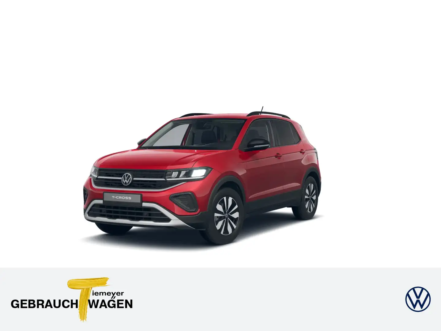 Volkswagen T-Cross 1.0 TSI DSG GOAL NAVI KAMERA SITZHZ ACC Rot - 1