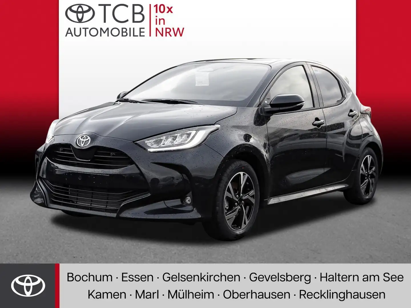 Toyota Yaris 1.5 HYBRID TEAMPLAYER KAMERA KLIMA ALU BT ANDROID APPLE Negro - 1