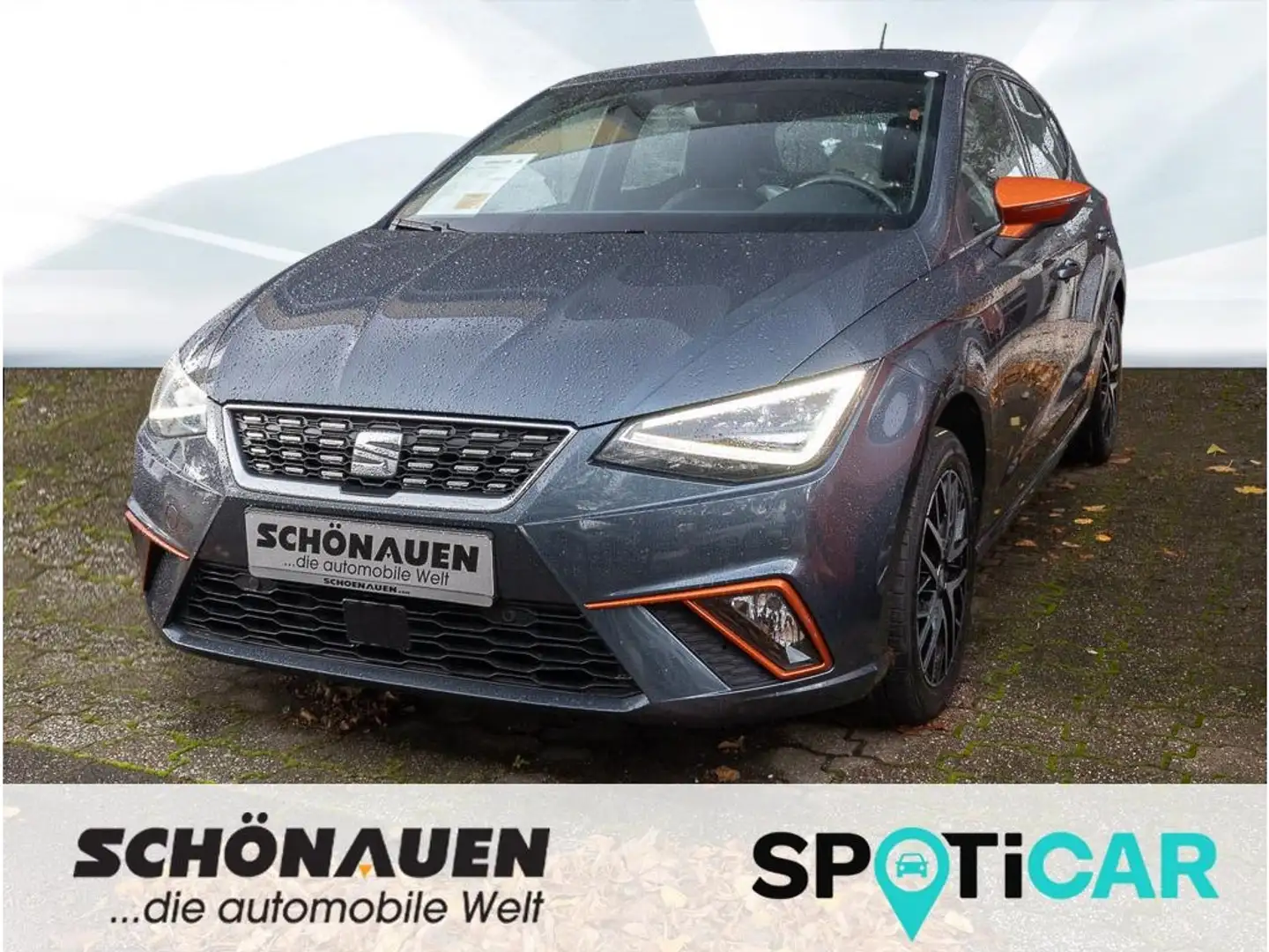 SEAT Ibiza 1.0 TSI S&S Style +PDC+KLI+RFK+SHZ+CARPLAY+ Grau - 1