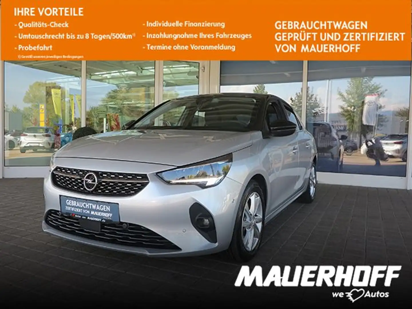 Opel Corsa F Elegance Silver - 1