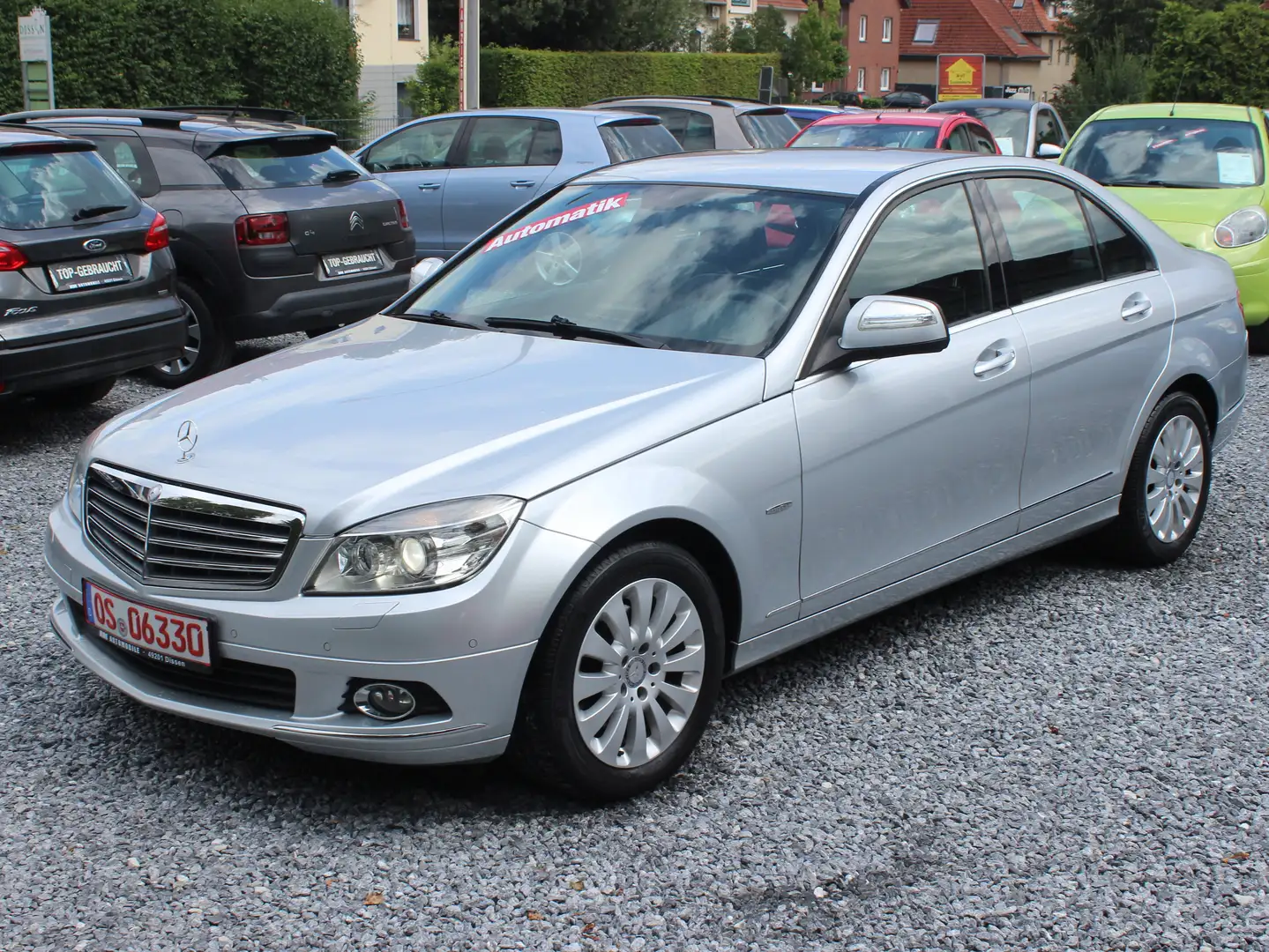 Mercedes-Benz C 200 184PS Komp*Automatik*Vollleder*Xenon* Grijs - 1