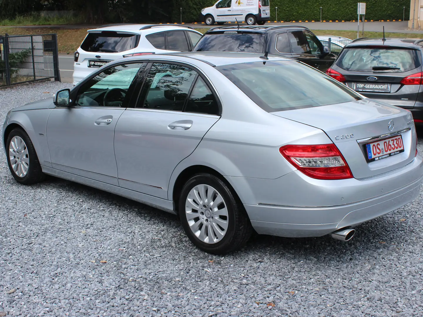 Mercedes-Benz C 200 184PS Komp*Automatik*Vollleder*Xenon* Grijs - 2