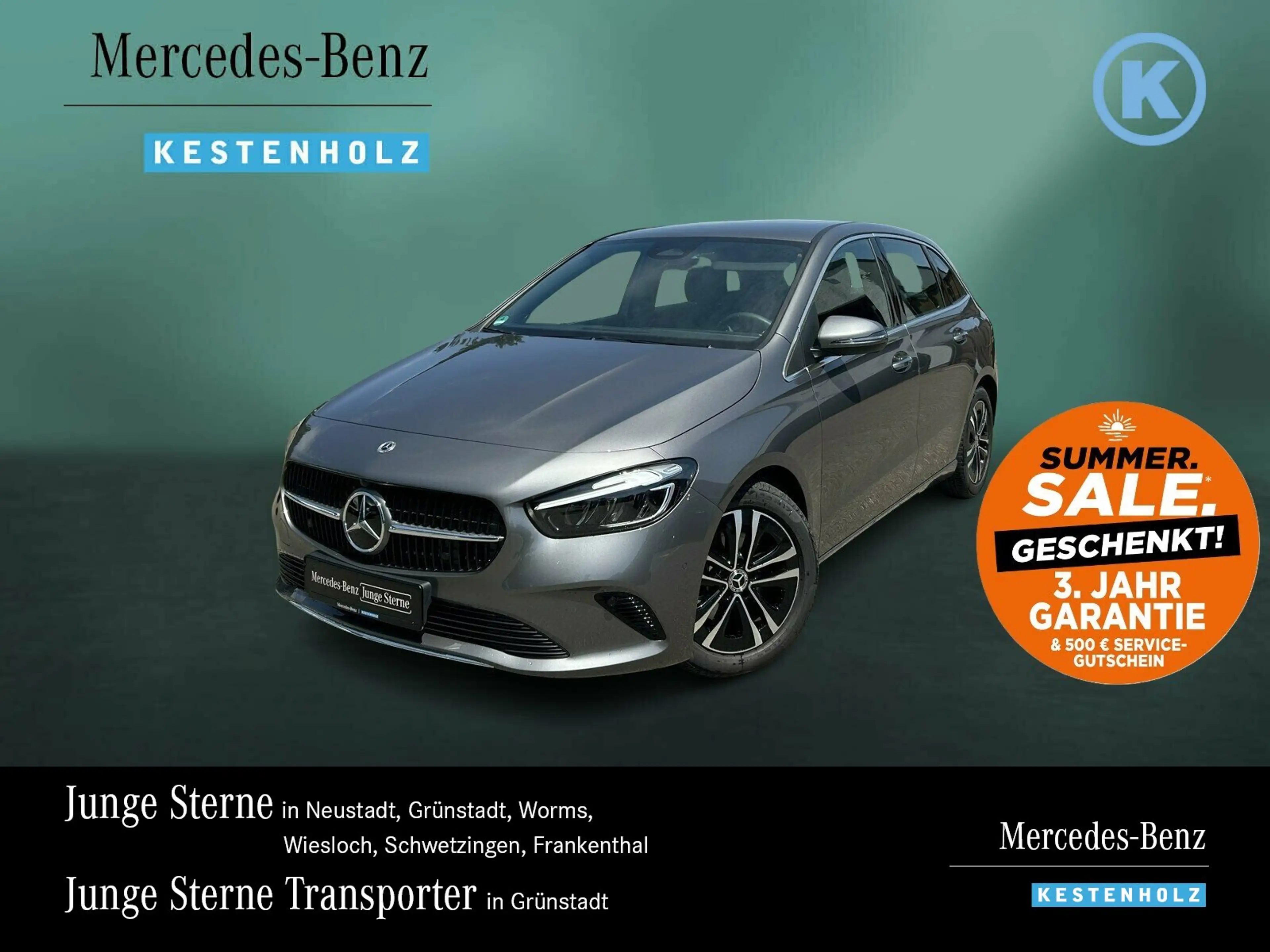 Mercedes-Benz B 180 B 180 PROGRESSIVE+AHK+KAM+EASYP+LENKHZ+SHZ+LED