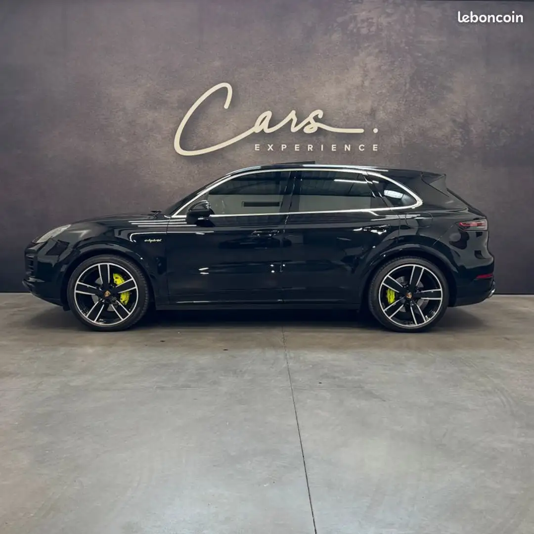 Porsche Cayenne E-Hybrid V6 3.0 462 CV – FRANÇAIS- BOUCLIER SPORTDESIGN ROUES ARRIERES DIRECTRICES TOIT OUVRANT CAMERA 360° BOSE JANTES 2 Negro - 2