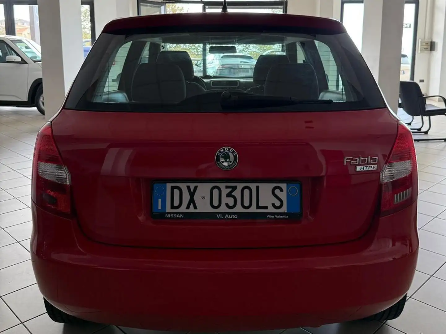 Skoda Fabia Fabia II 2007 Berlina 1.2 Style 70cv Rouge - 2