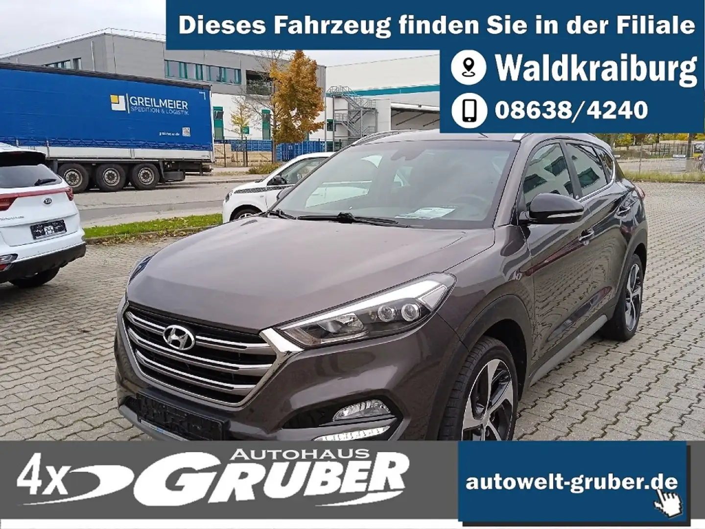 Hyundai TUCSON LED+Navi+Kamera+19 Zoll+Sitz/Lenkradheizung Gris - 1