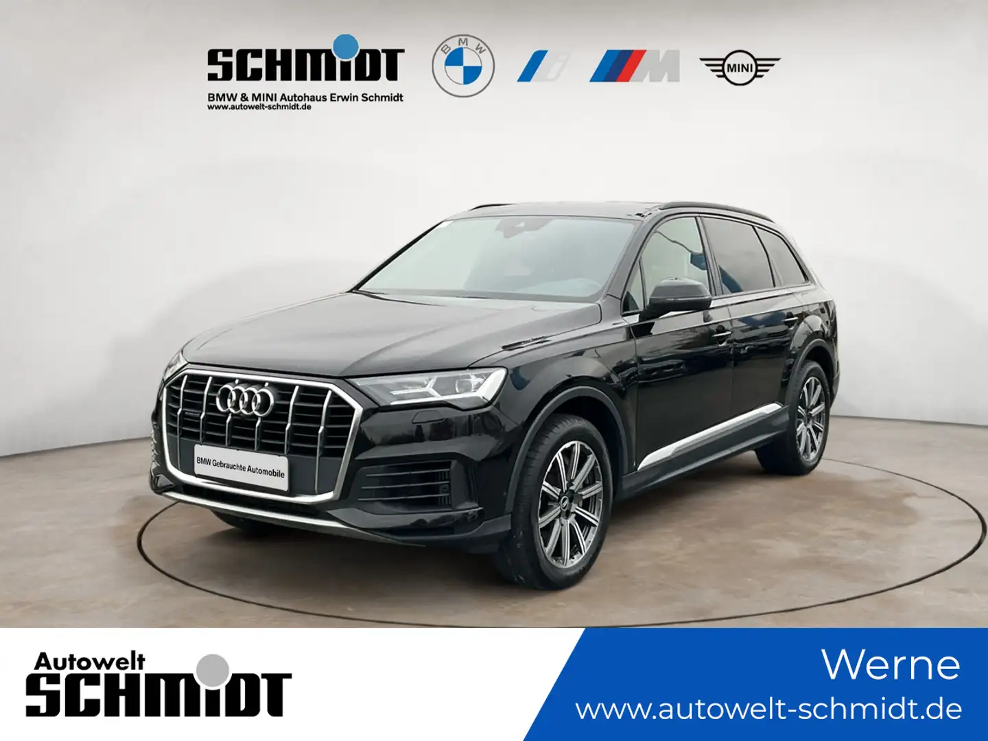 Audi Q7 55 TFSI e quattro S Line + GARANTIE Schwarz - 1