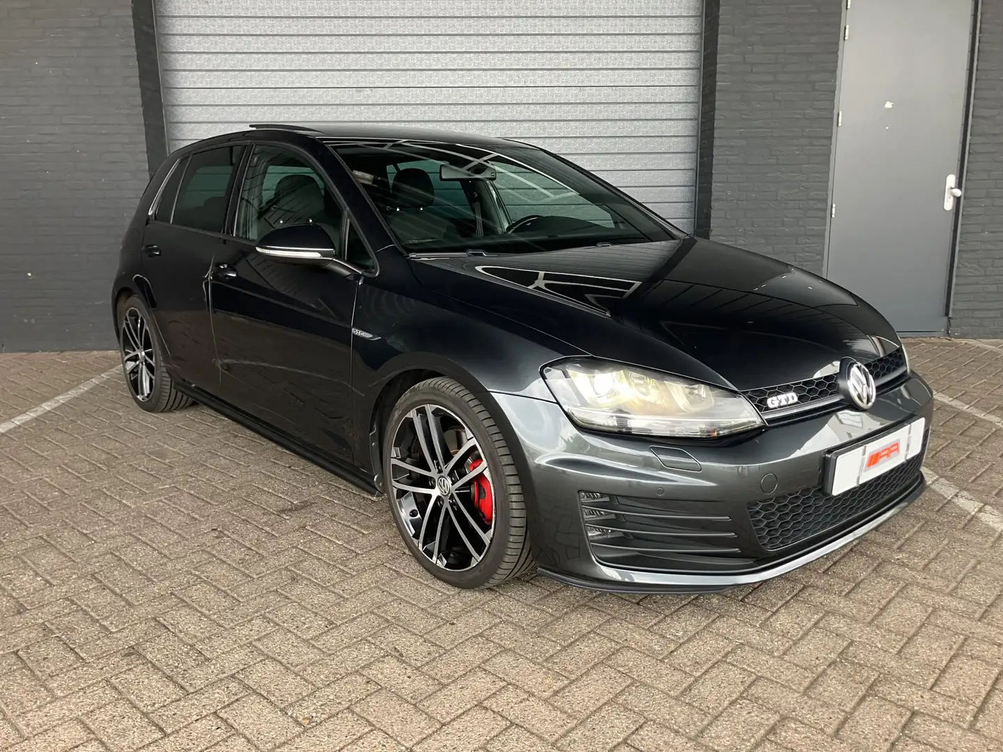 Volkswagen Golf GTD 2.0 TDI PANO-XENON-LED Gris - 1