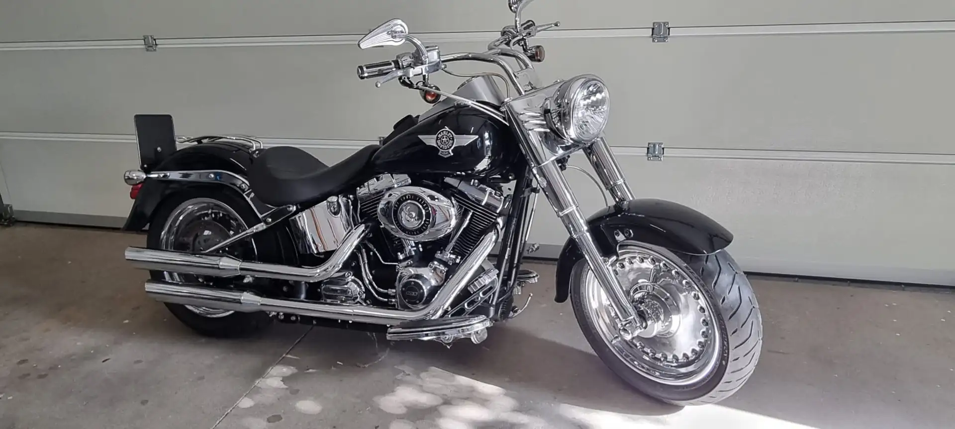 Harley-Davidson Fat Boy Negru - 1
