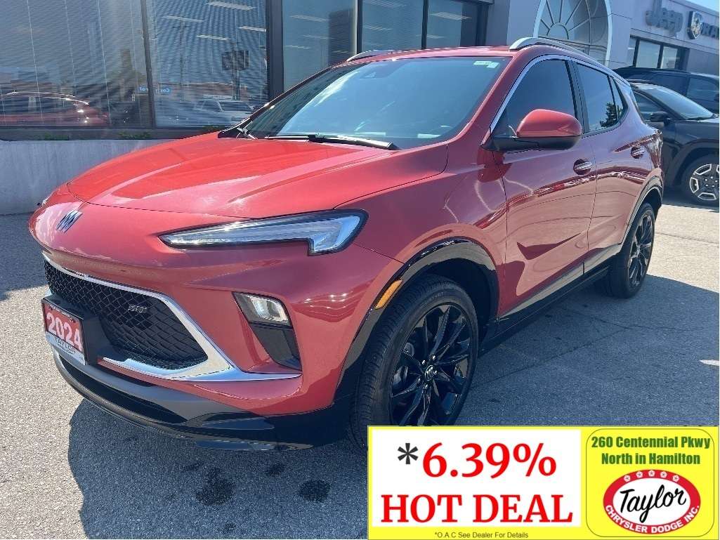 Red 2024 Buick Encore GX SUV / Crossover All-Wheel Drive 9-Speed Automatic