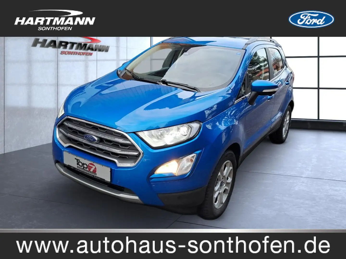 Ford EcoSport Titanium Bluetooth Navi LED Klima Blau - 1