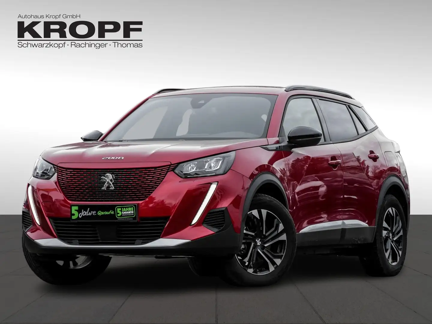 Peugeot 2008 Elektromotor 136 (e-) Allure Pack LM KAM Rot - 2