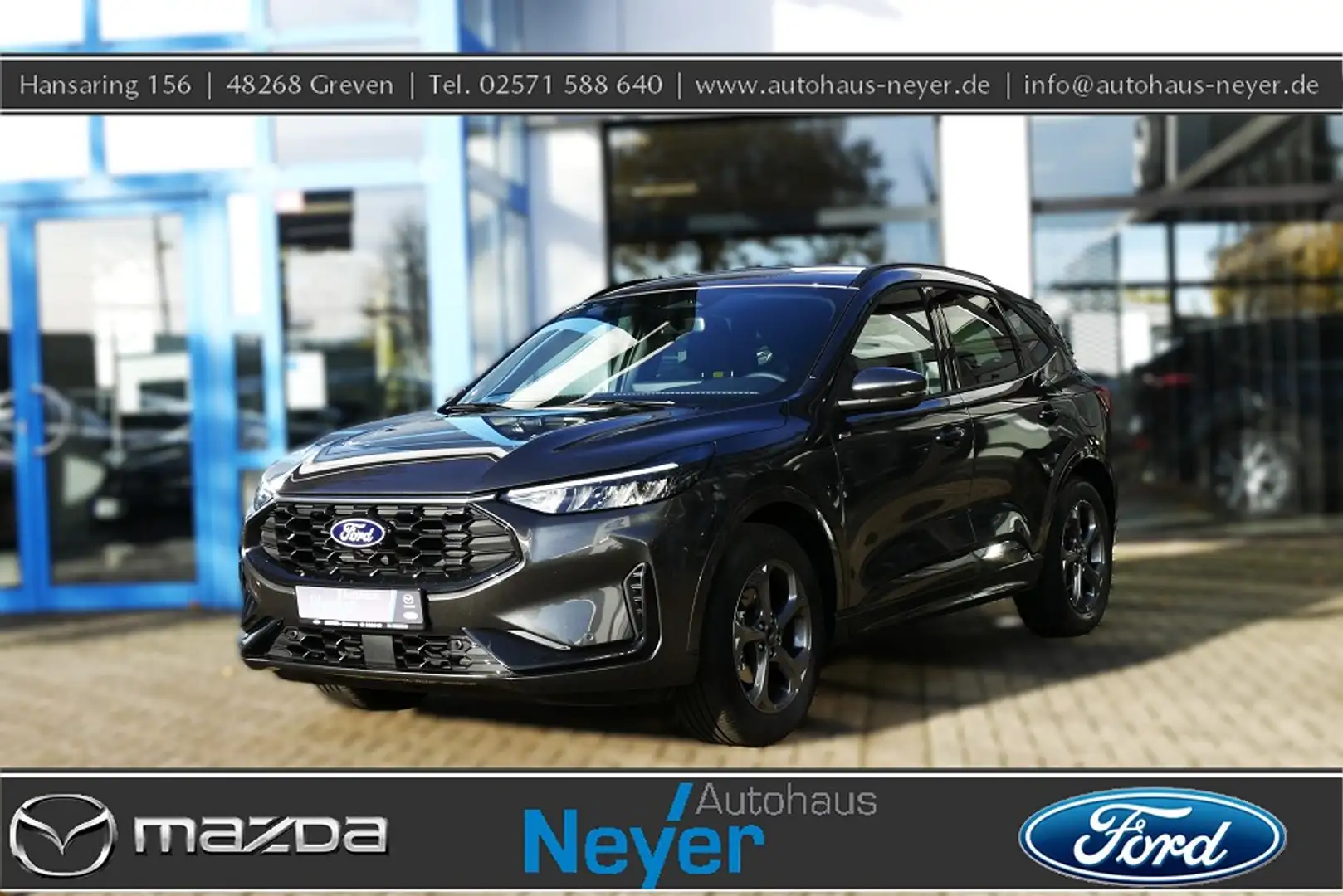Ford Kuga ST-Line *Winter Paket Navi 8-fach Bereift* Grau - 1