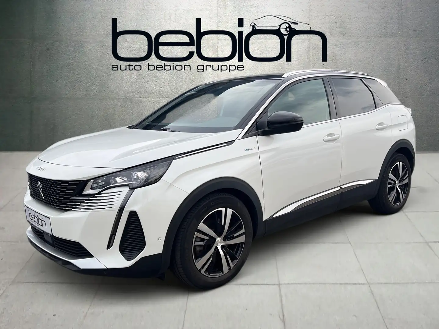 Peugeot 3008 Hybrid 225 (Plug-In) e-EAT8 GT ACC LED Navi Blanc - 2