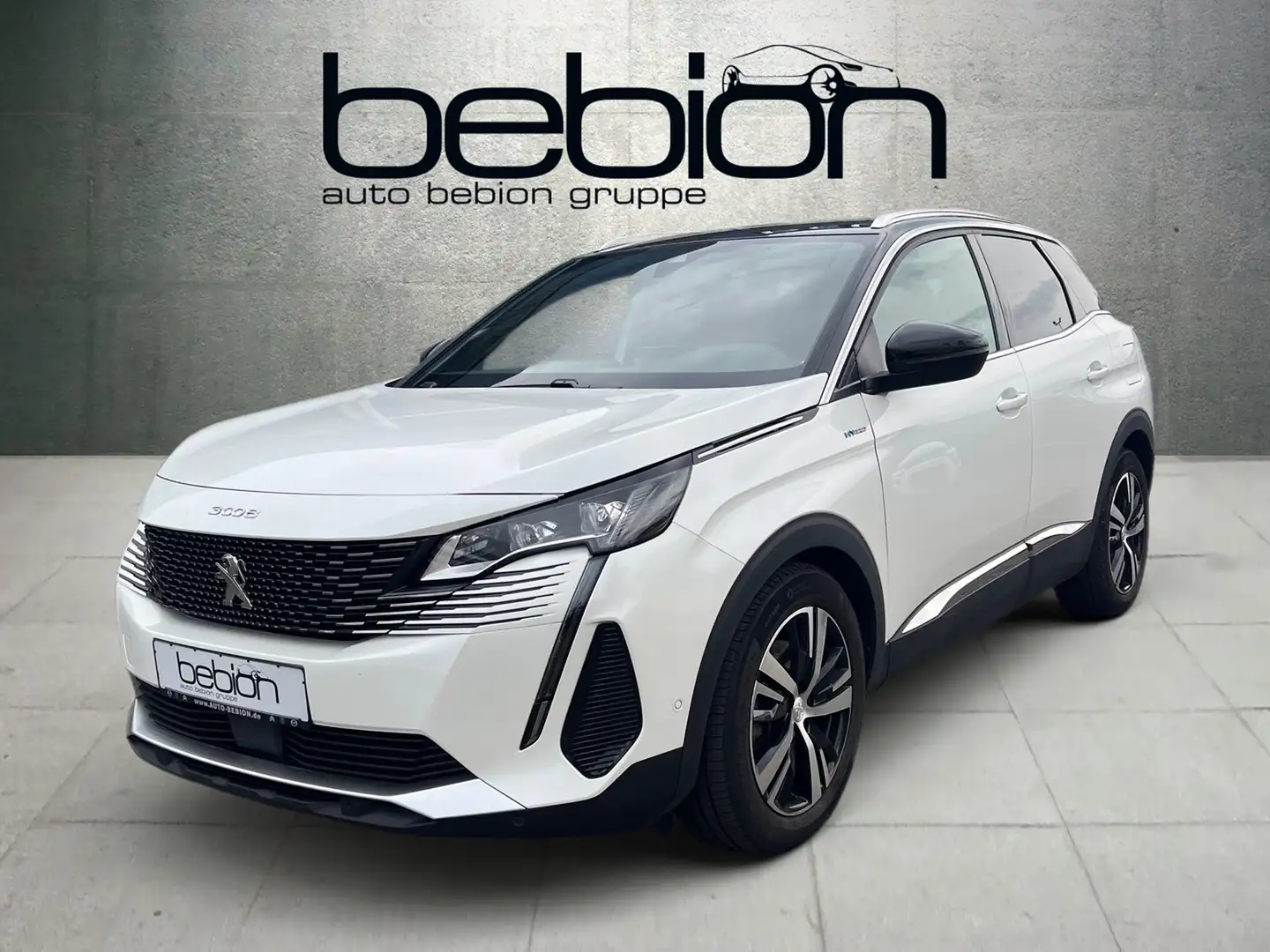 Peugeot 3008 Hybrid 225 (Plug-In) e-EAT8 GT ACC LED Navi Blanc - 1