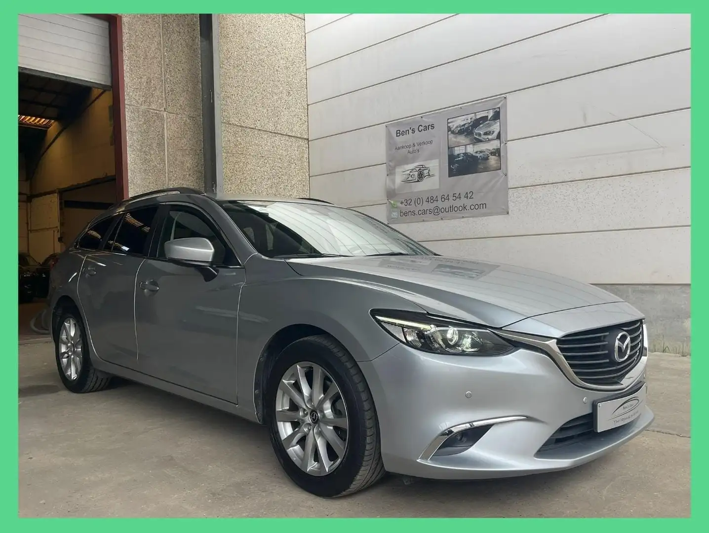 Mazda 6 2.0i Break SkyActiv-G 163pk Automaat *GPS/Camera* Grijs - 1