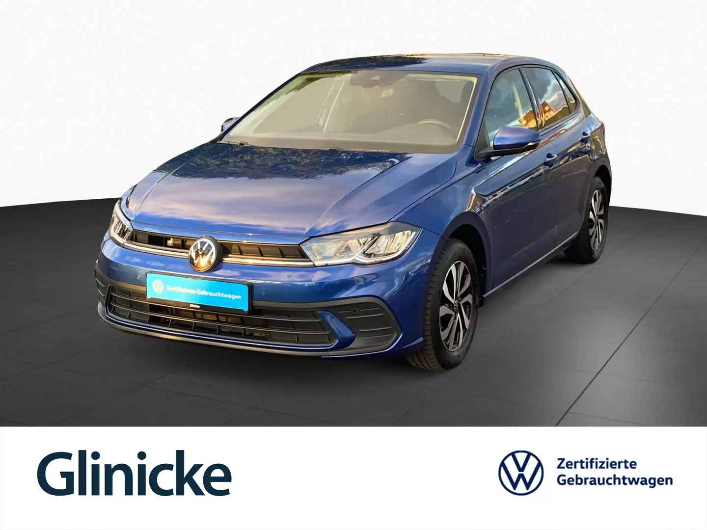Volkswagen Polo 1.0 TSI DSG Active Navi LED RFK Sitzheizung Blau - 1