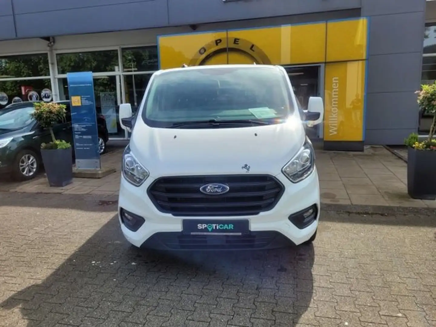 Ford Transit Custom 320 L2 Trend AHK DAB SHZ Rückfahrka Blanc - 2
