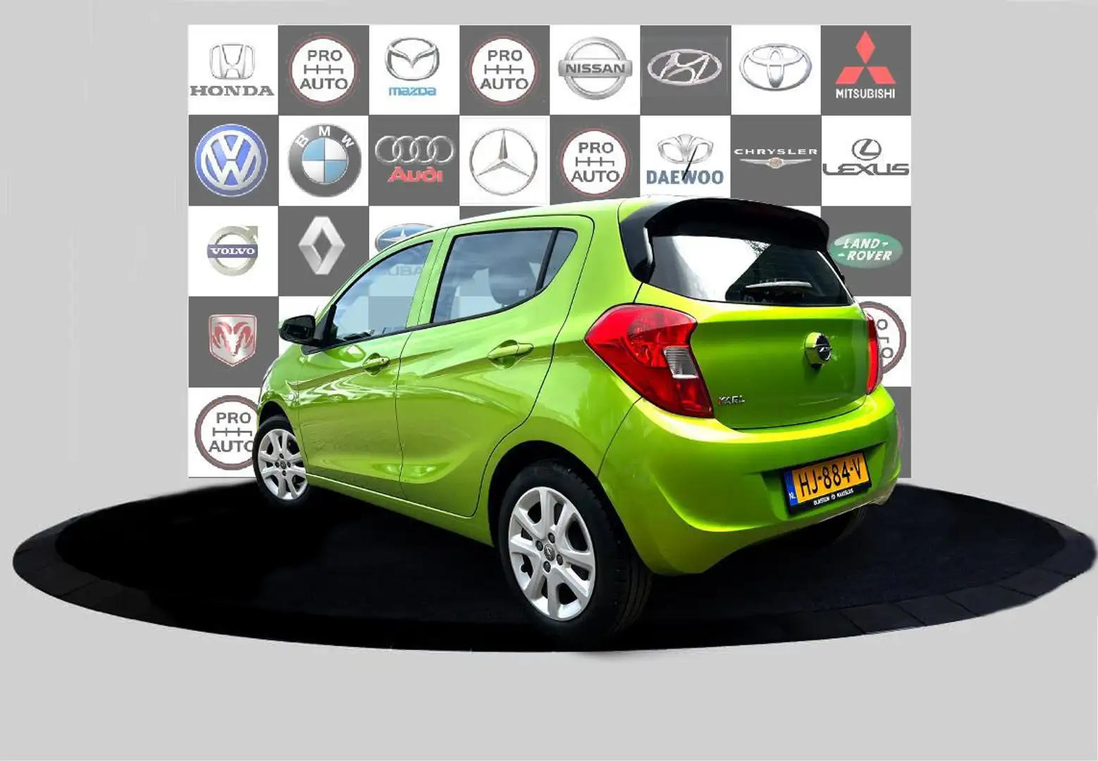 Opel Karl 1.0 ecoFLEX Edition Airco_Cruise_City stand _Stoel zelena - 2
