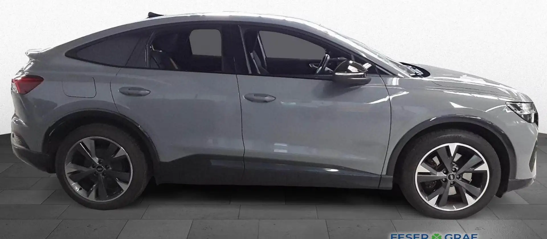 Audi Q4 e-tron Sportback e-tron 40 adv. +AHK+Matrix+Navi pro+ Gris - 2
