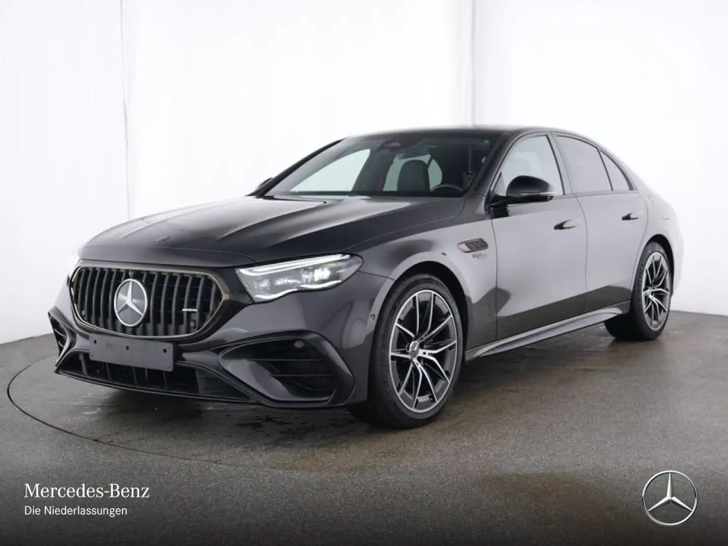 Mercedes-Benz E 53 AMG 4M Hybrid 360° Burmester Distr. Totwinkel Grau - 2