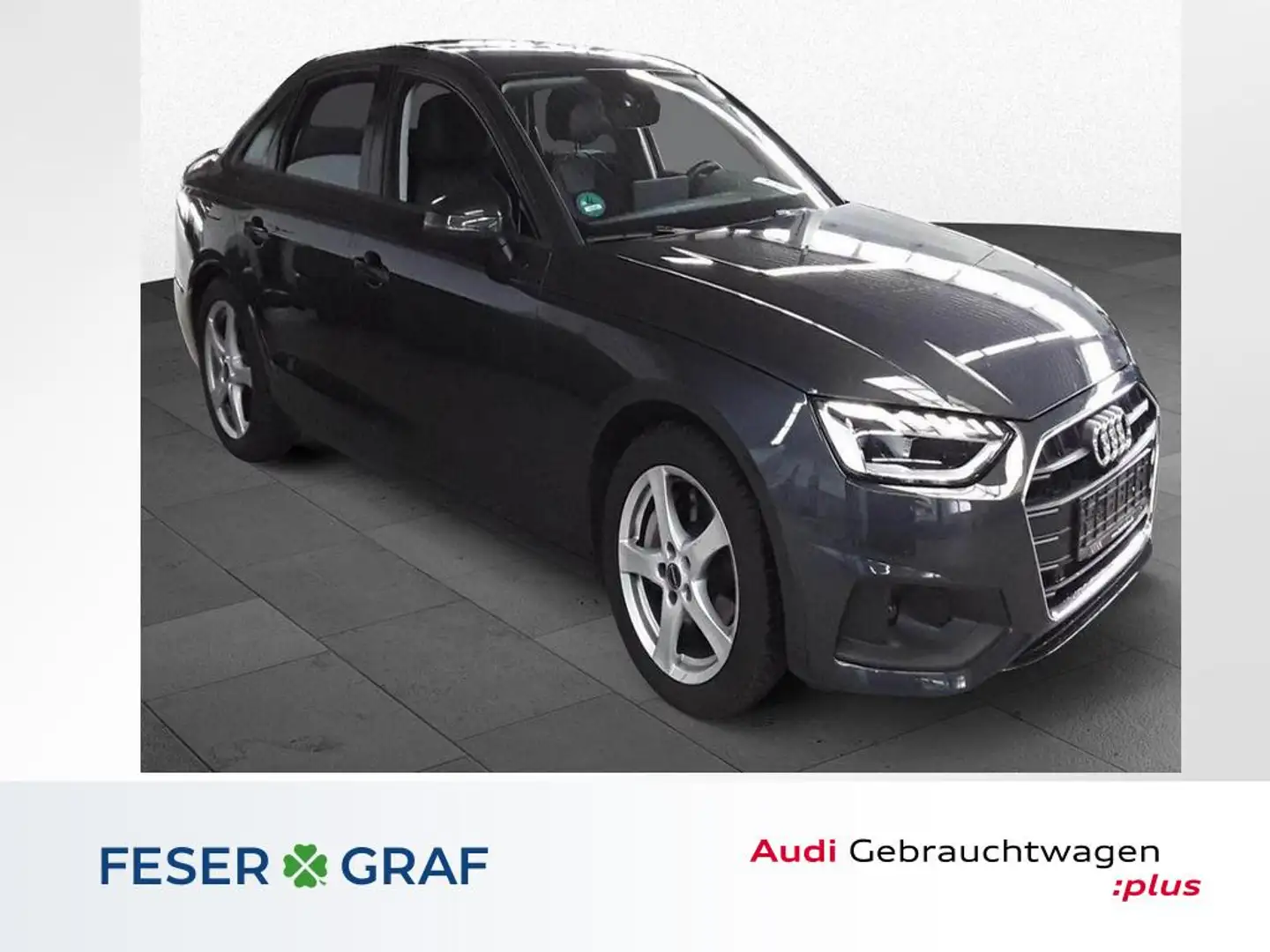 Audi A4 Limousine 40 TFSI S-tro. +LED+Stadt+Navi+Sportsitz Gris - 1