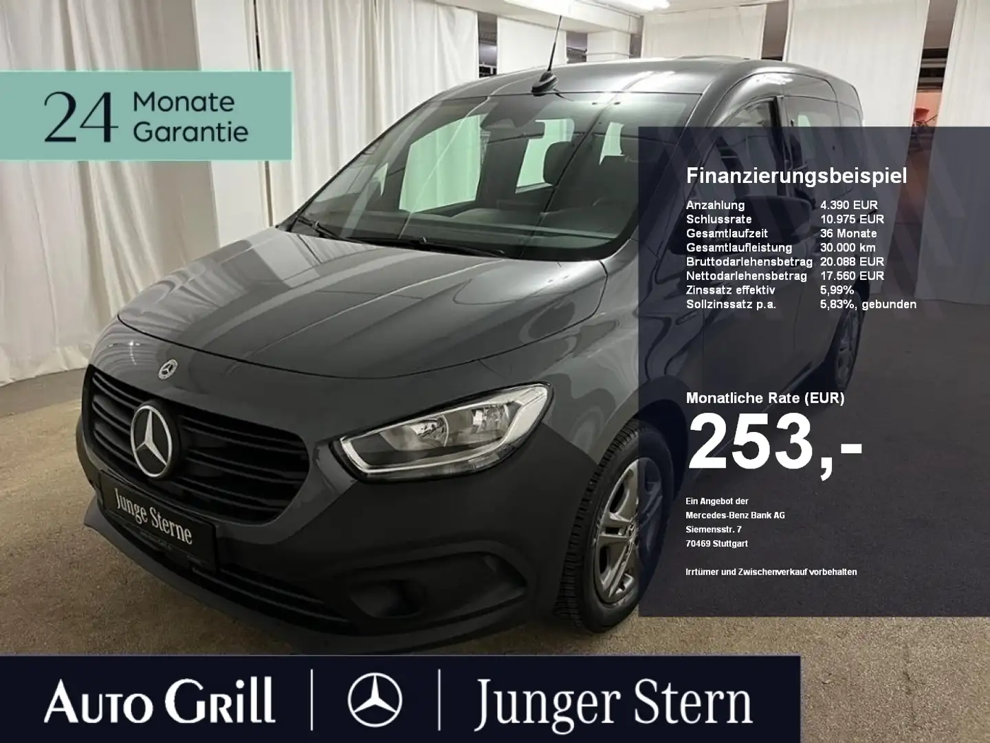 Mercedes-Benz Citan e Tourer PRO Standard Progressive MBUX Gris - 1