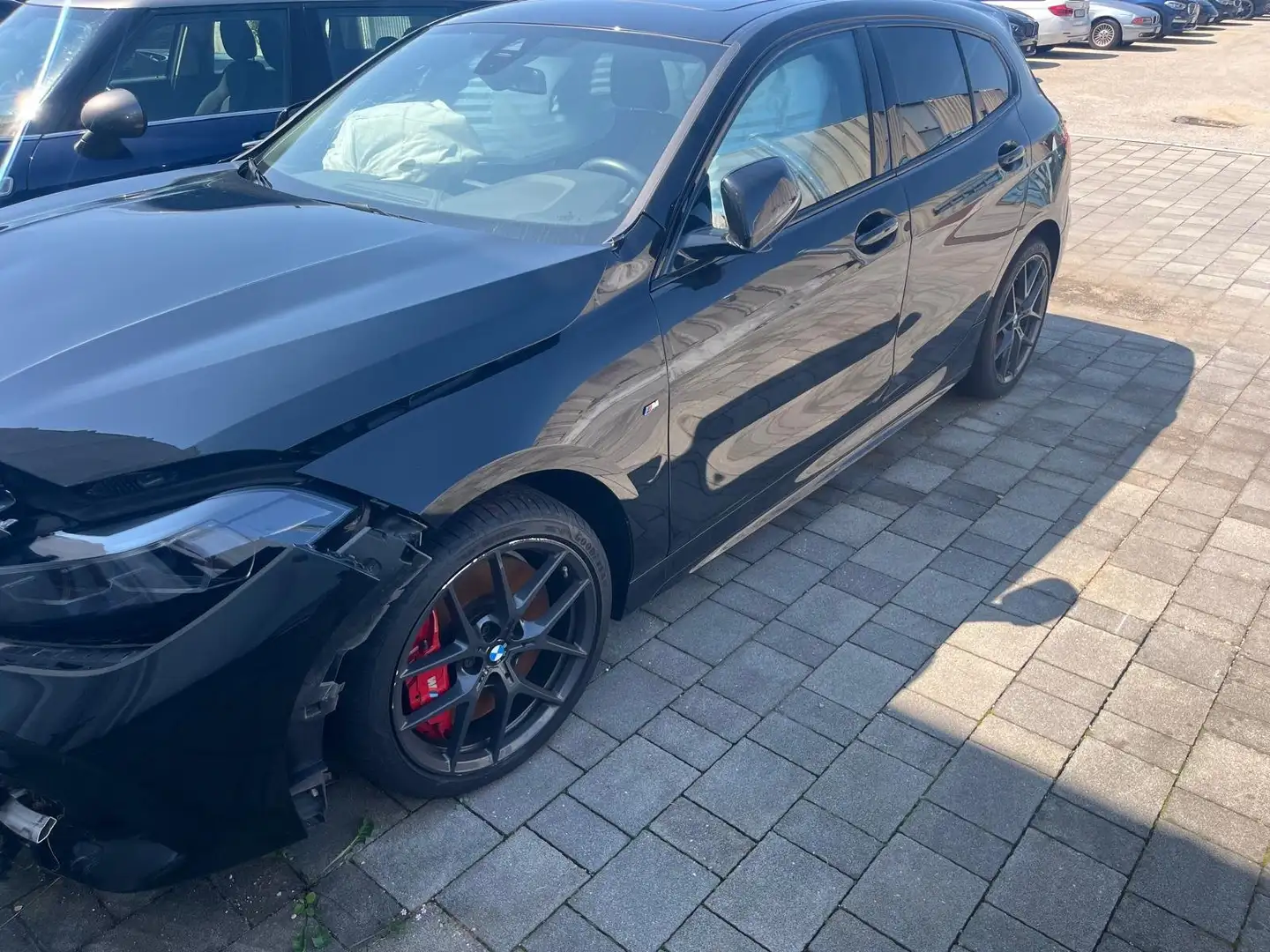 BMW 116 Serie 1 F40 116d Msport auto Nero - 1
