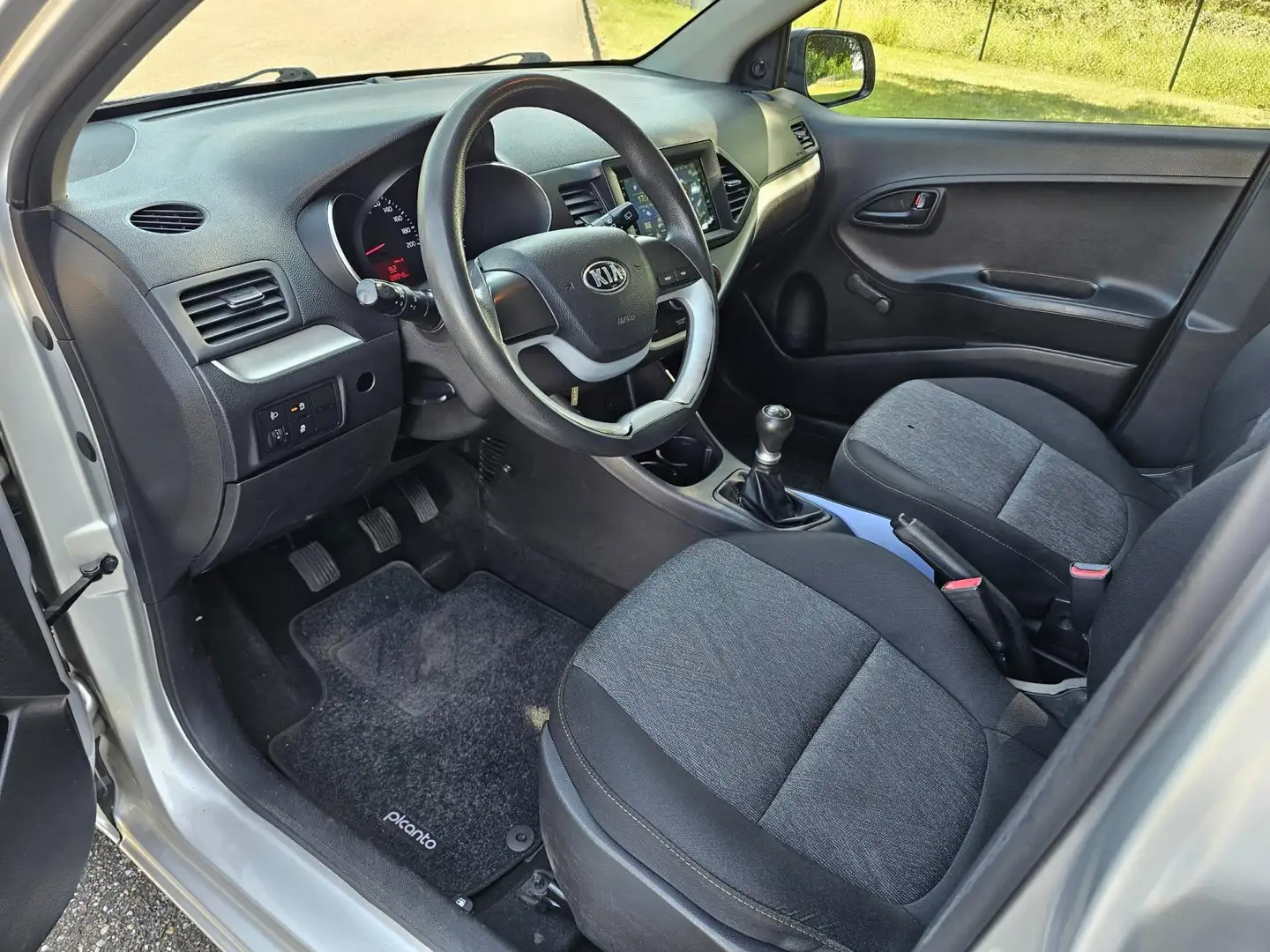 Kia Picanto 1.0 CVVT EconomyLine 5-deurs AIRCO Grau - 2