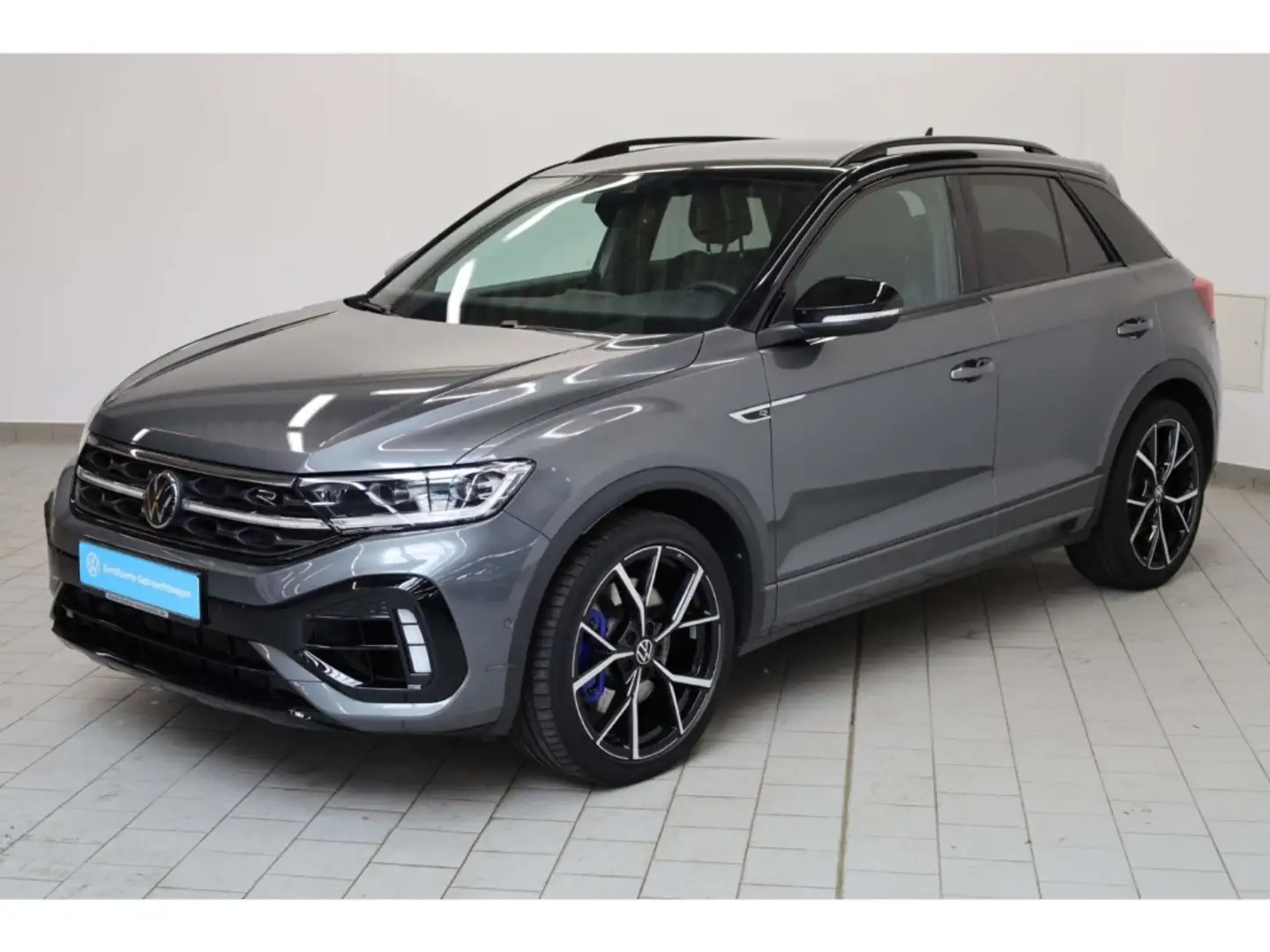 Volkswagen T-Roc 2.0 TSI OPF 4Mot. R DSG AKRA/AHK/NAV/ACC Grau - 2