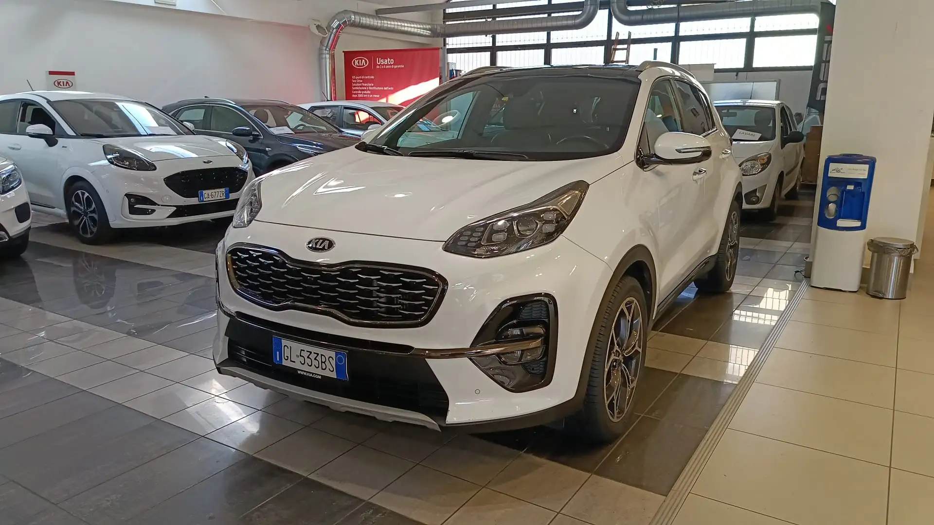 Kia Sportage 1.6 CRDI 136 CV DCT7 2WD Mild Hybrid GT Line Weiß - 1