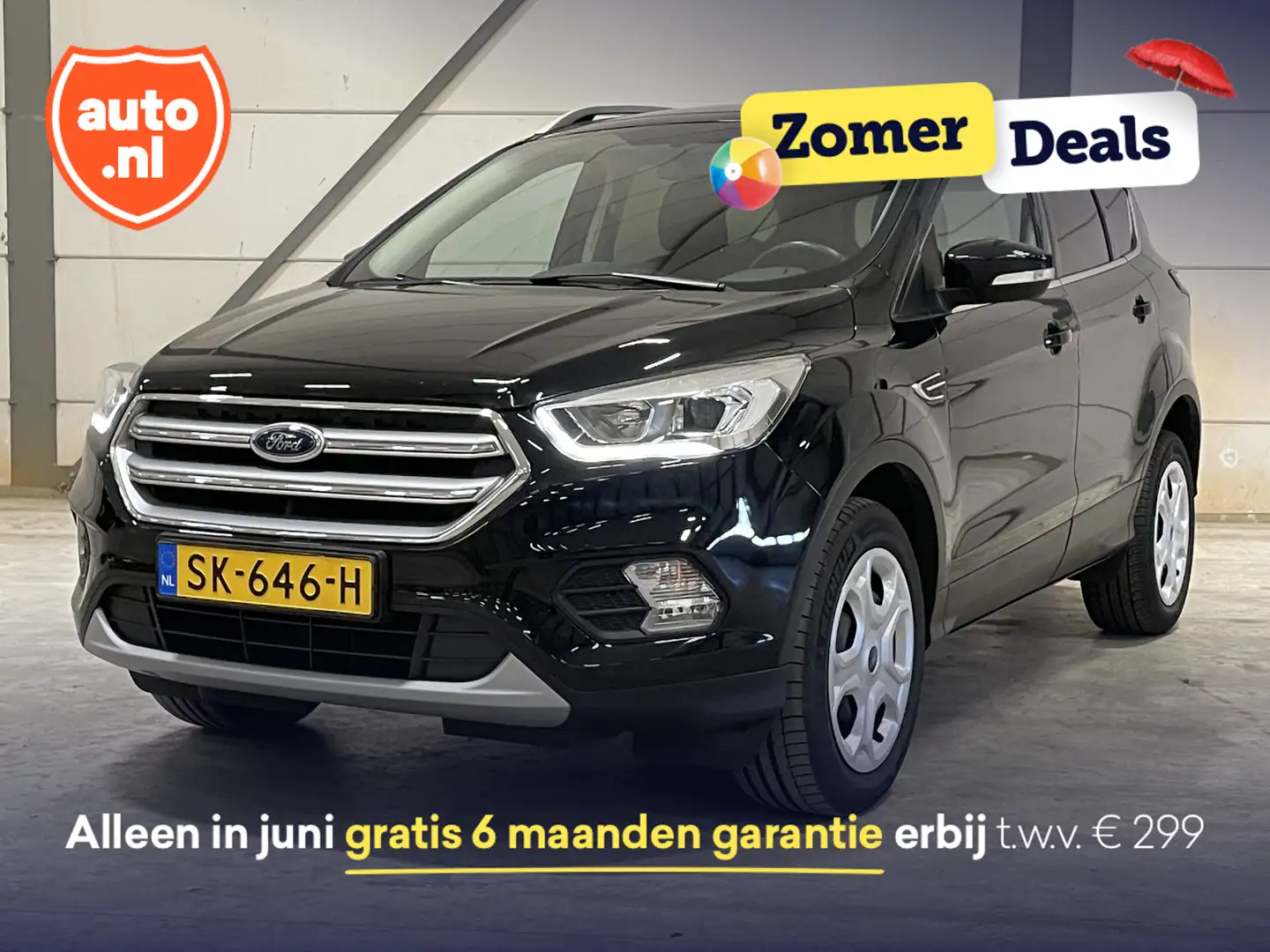 Ford Kuga 1.5 EcoBoost Trend Ultimate | Carplay | Parkeersen Schwarz - 1