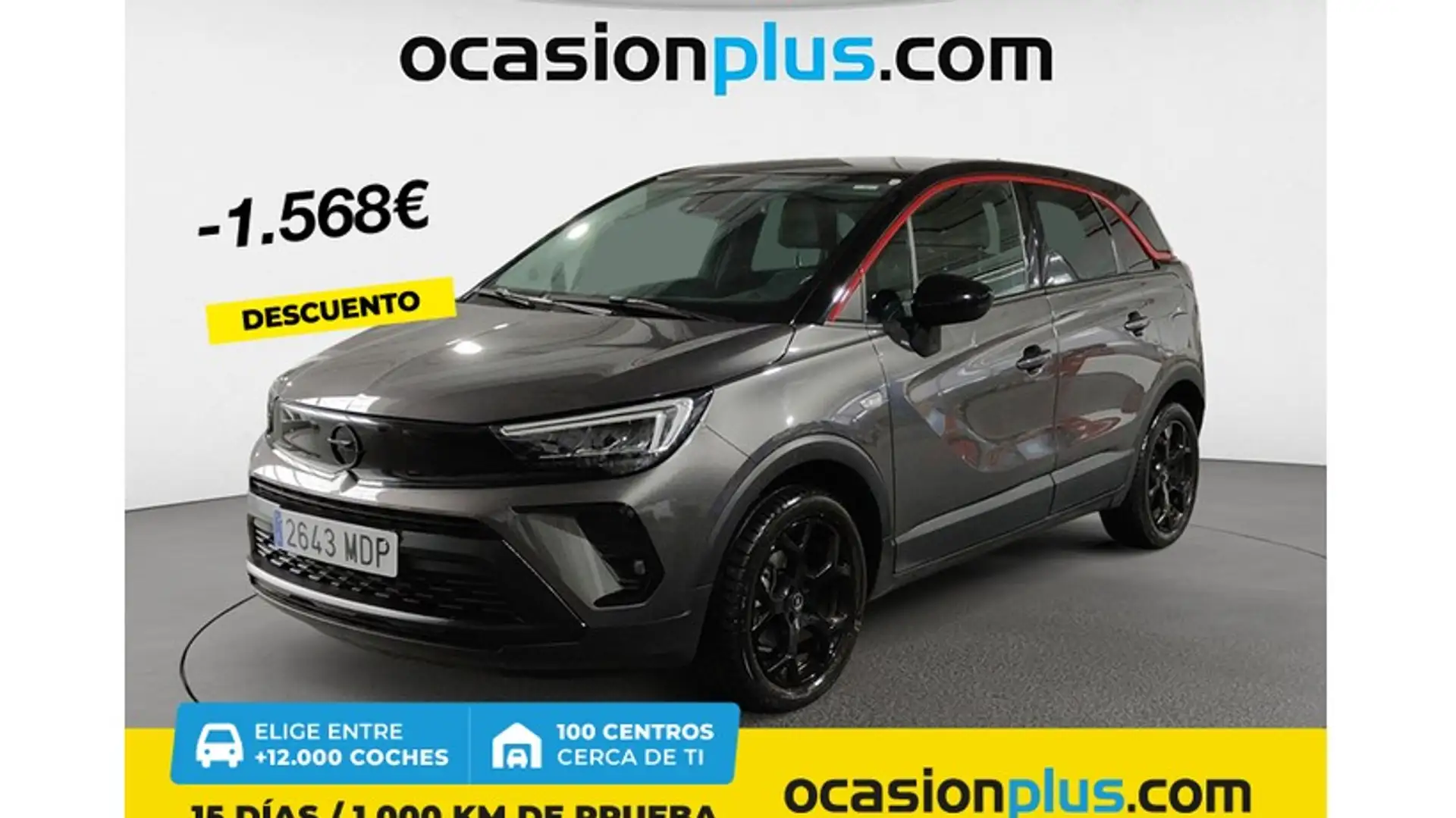 Opel Crossland 1.2 S&S GS Line 110 Gris - 1