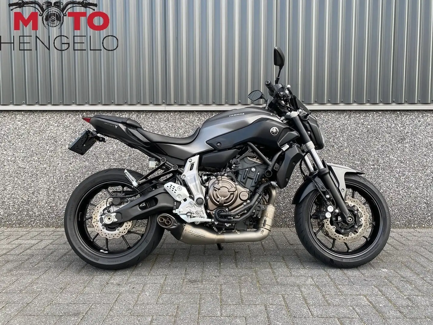 Yamaha MT-07 ABS Akrapovic Zwart - 1