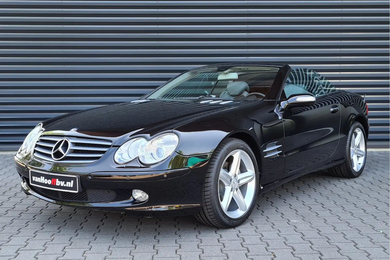 Mercedes-Benz SL 350 - Topstaat - Zwart - 1