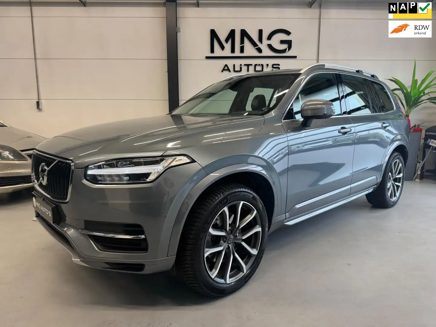 Volvo XC90 2.0 D4 90th Anniversary Edition|7Pers|1e Eigenaar| Grijs - 1