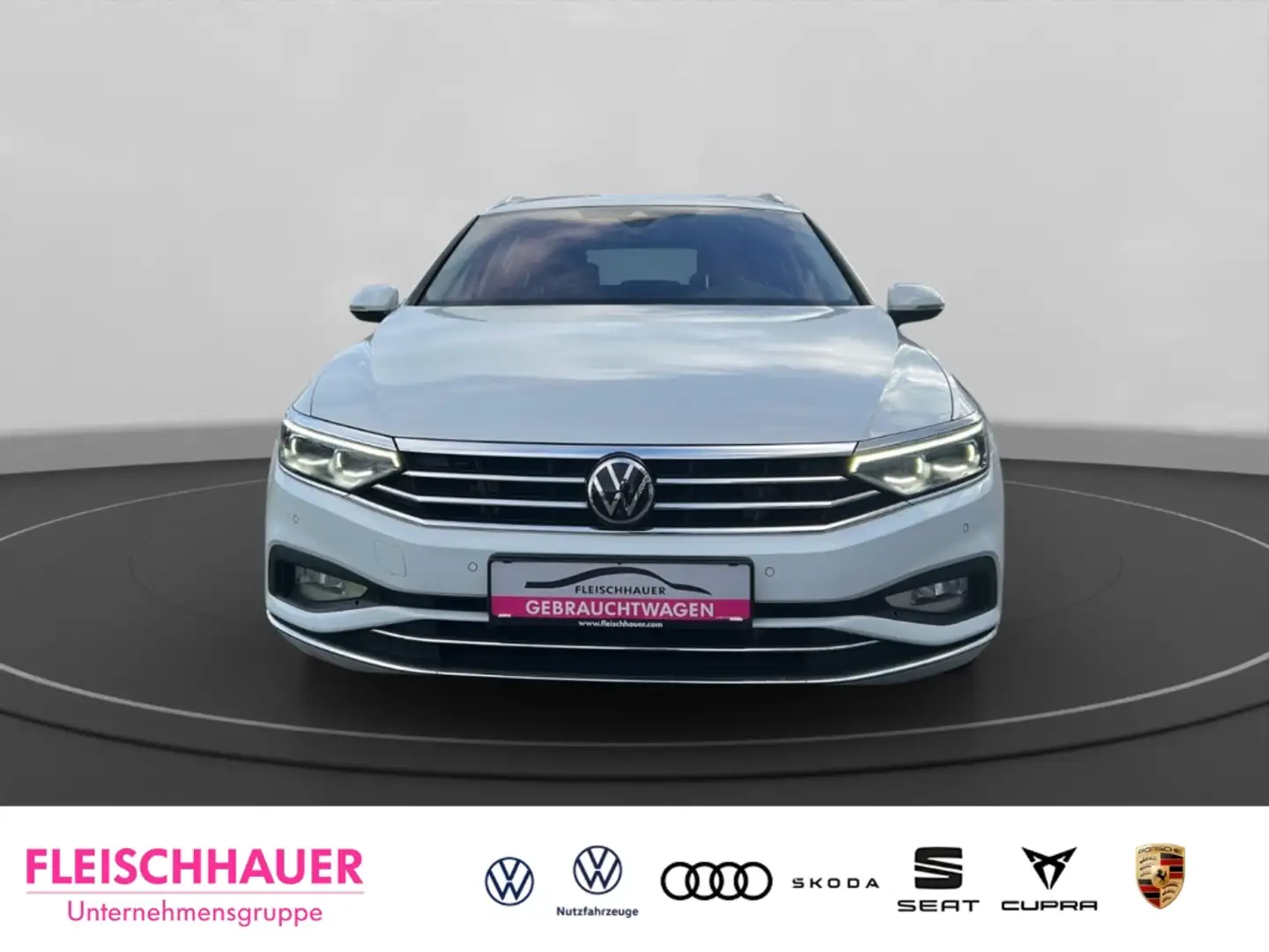 Volkswagen Passat Elegance DSG+LED+DAB+AHK+SHZ+360 KAMERA Weiß - 2