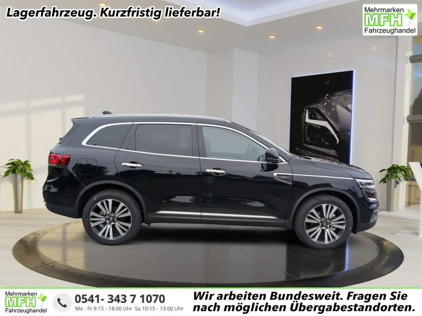 Renault Koleos Initiale Paris Panodach+SHZ+LED dCi 185 4WD  13... Negru - 1