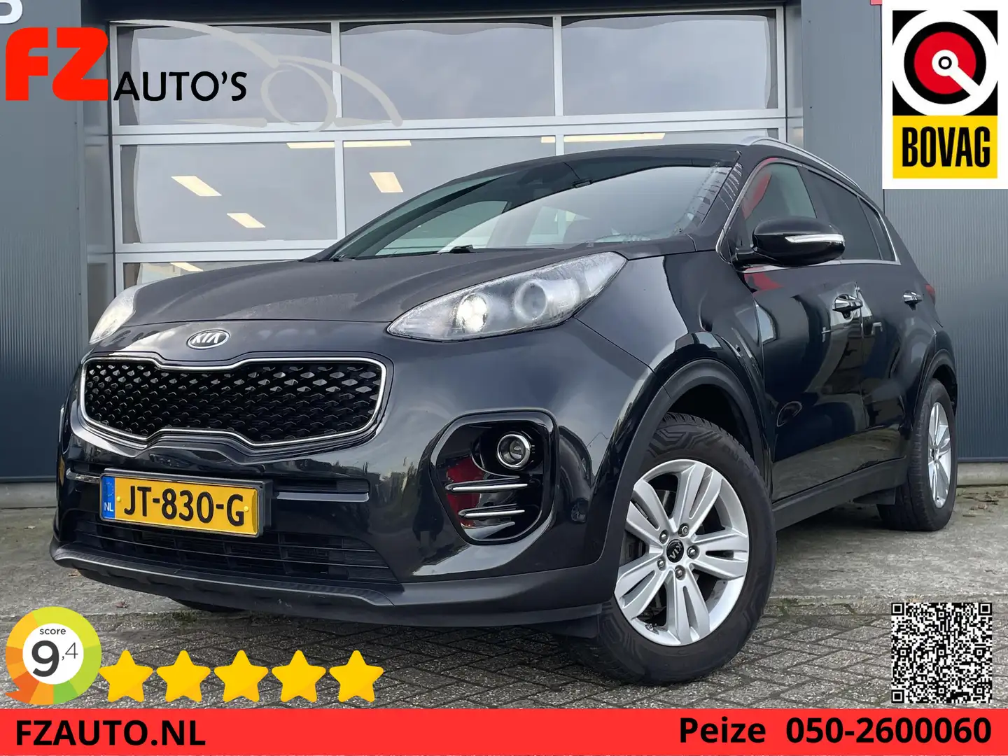 Kia Sportage 1.6 GDI First Edition - Navigatie - Climate Contro Zwart - 1