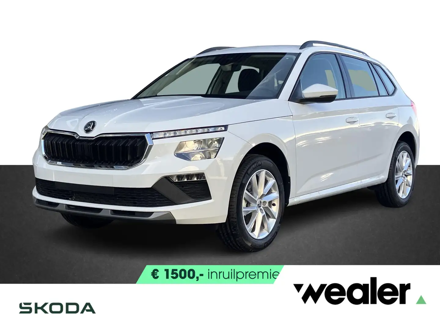 Skoda Kamiq Selection 1.0 TSI 115 PK SUV 6 versn. Hand | 17" l Blanco - 1