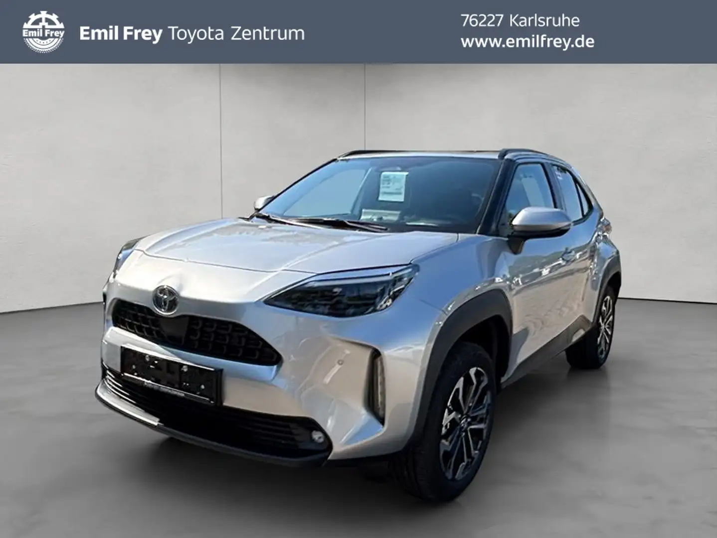 Toyota Yaris Cross Hybrid 130 1.5 VVT-i Teamplayer 68 kW, Zilver - 1
