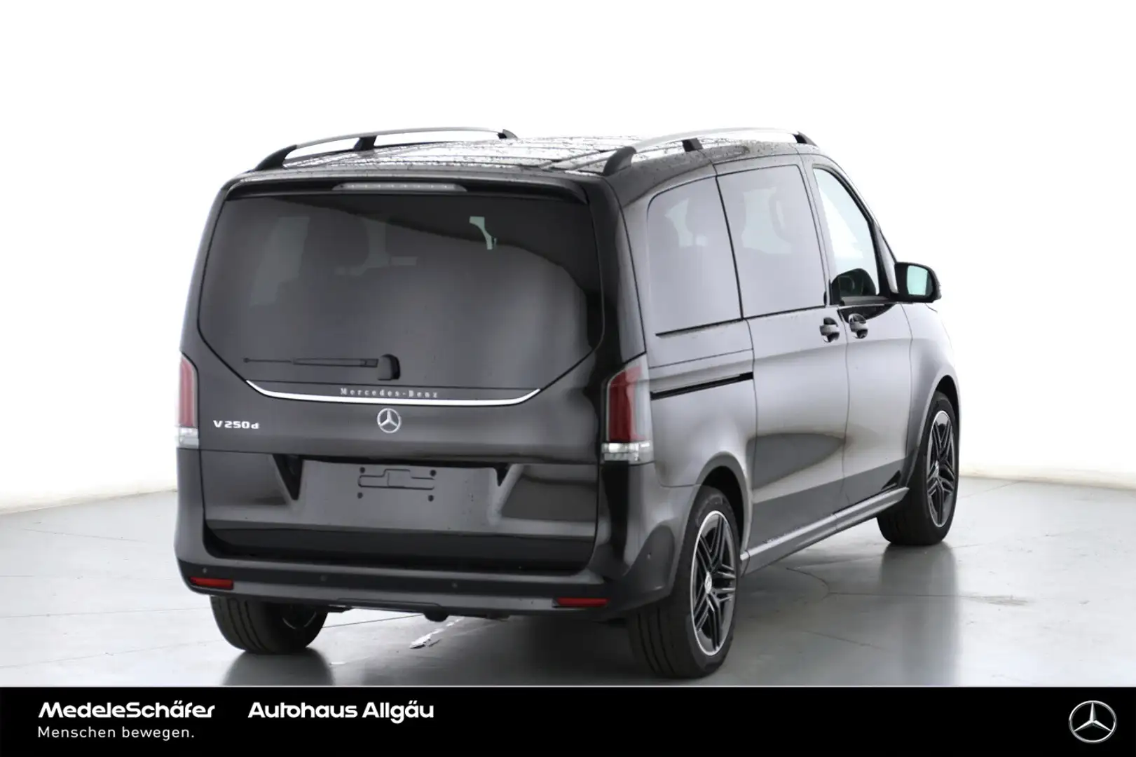 Mercedes-Benz V 250 V 250 d STYLE Kompakt AMG DISTRONIC AHK 8-SITZER Schwarz - 2
