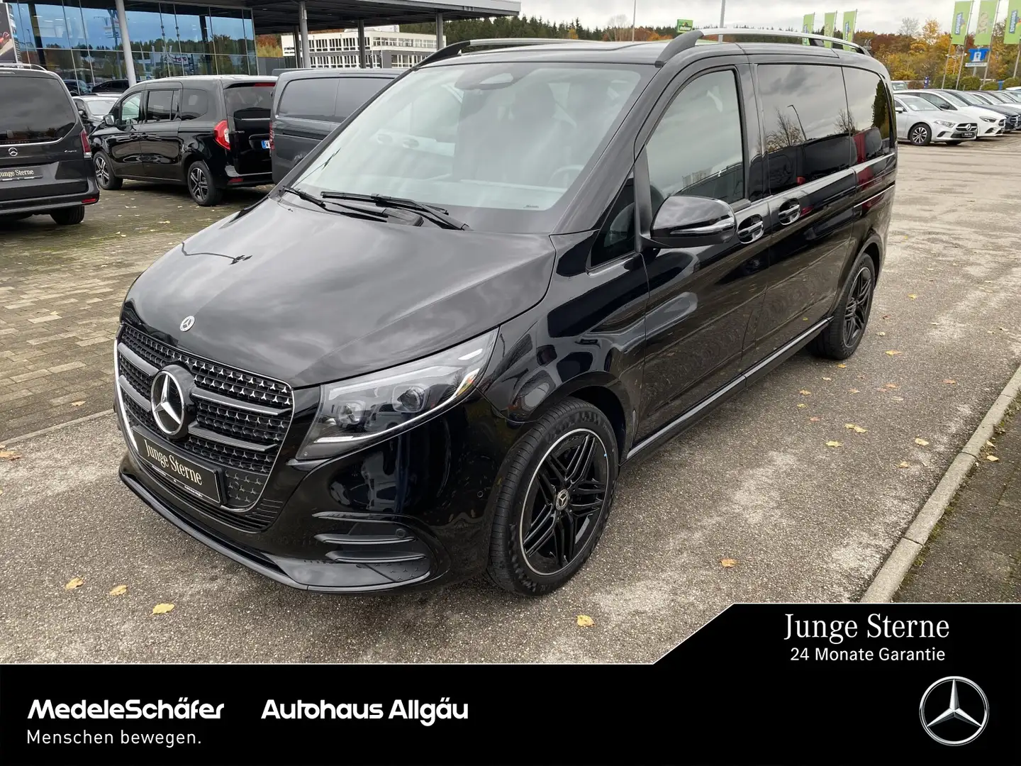 Mercedes-Benz V 250 V 250 d STYLE Kompakt AMG DISTRONIC AHK 8-SITZER Schwarz - 1