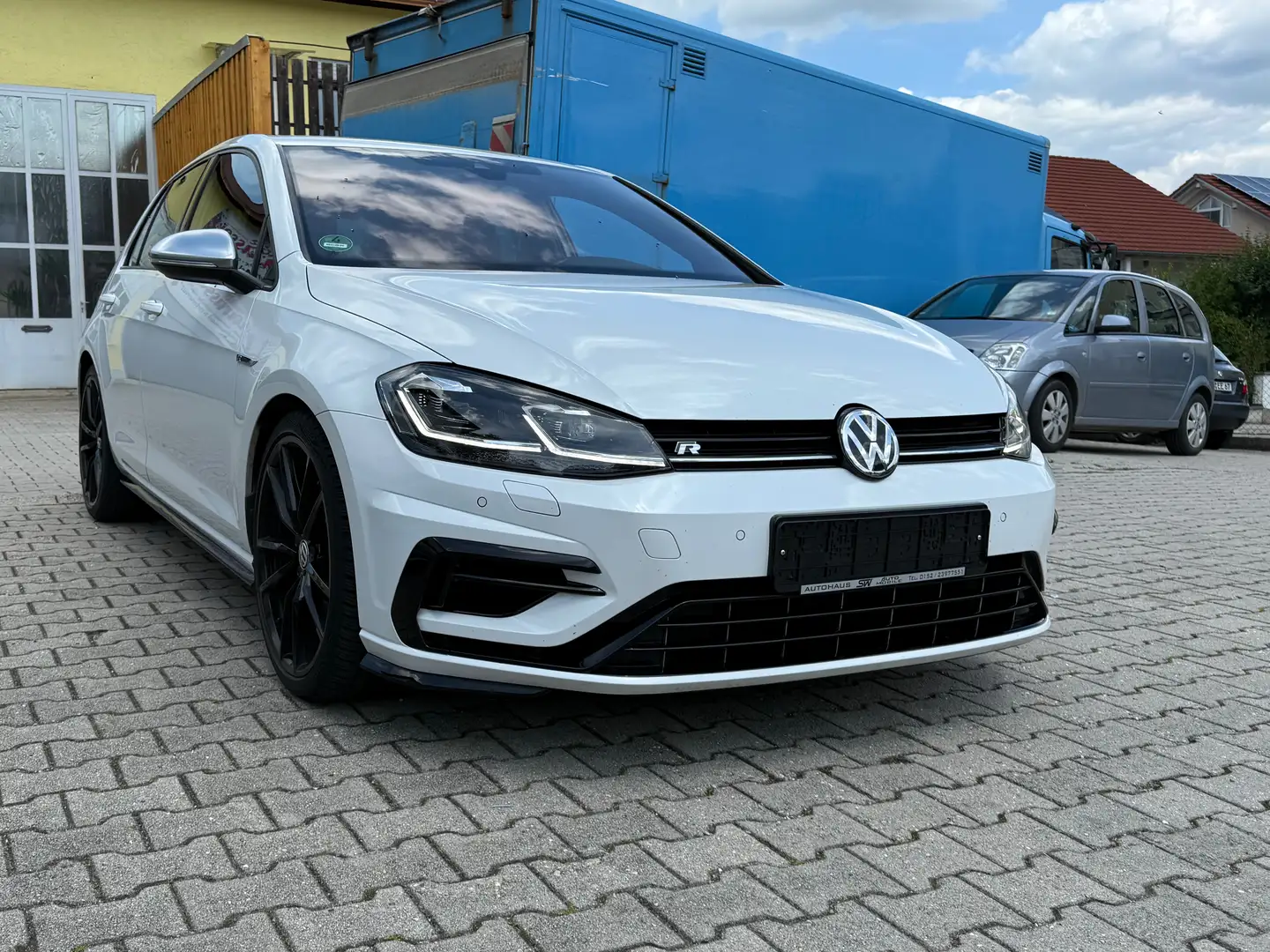 Volkswagen Golf R R BMT/Start-Stopp 4Motion Leder LED Bianco - 2