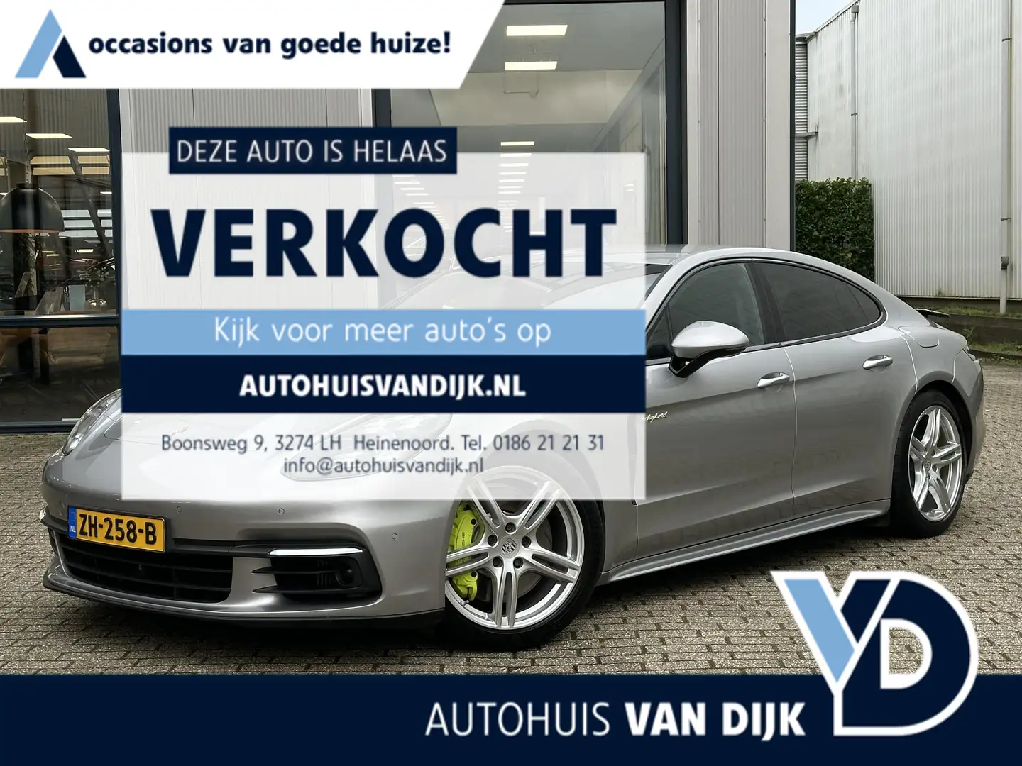 Porsche Panamera 2.9 4 E-Hybrid 462pk | Stoelventilatie/Sportuitlaa Gris - 1