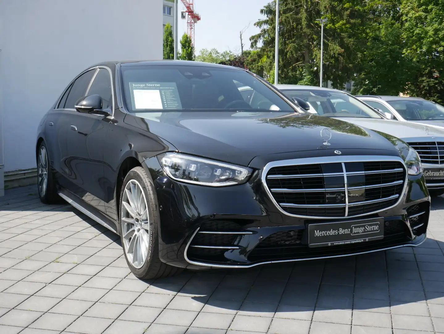 Mercedes-Benz S 400 d 4M Limo+AMG+DIST+DIGITALLED+PANO+STANDH+ Noir - 2