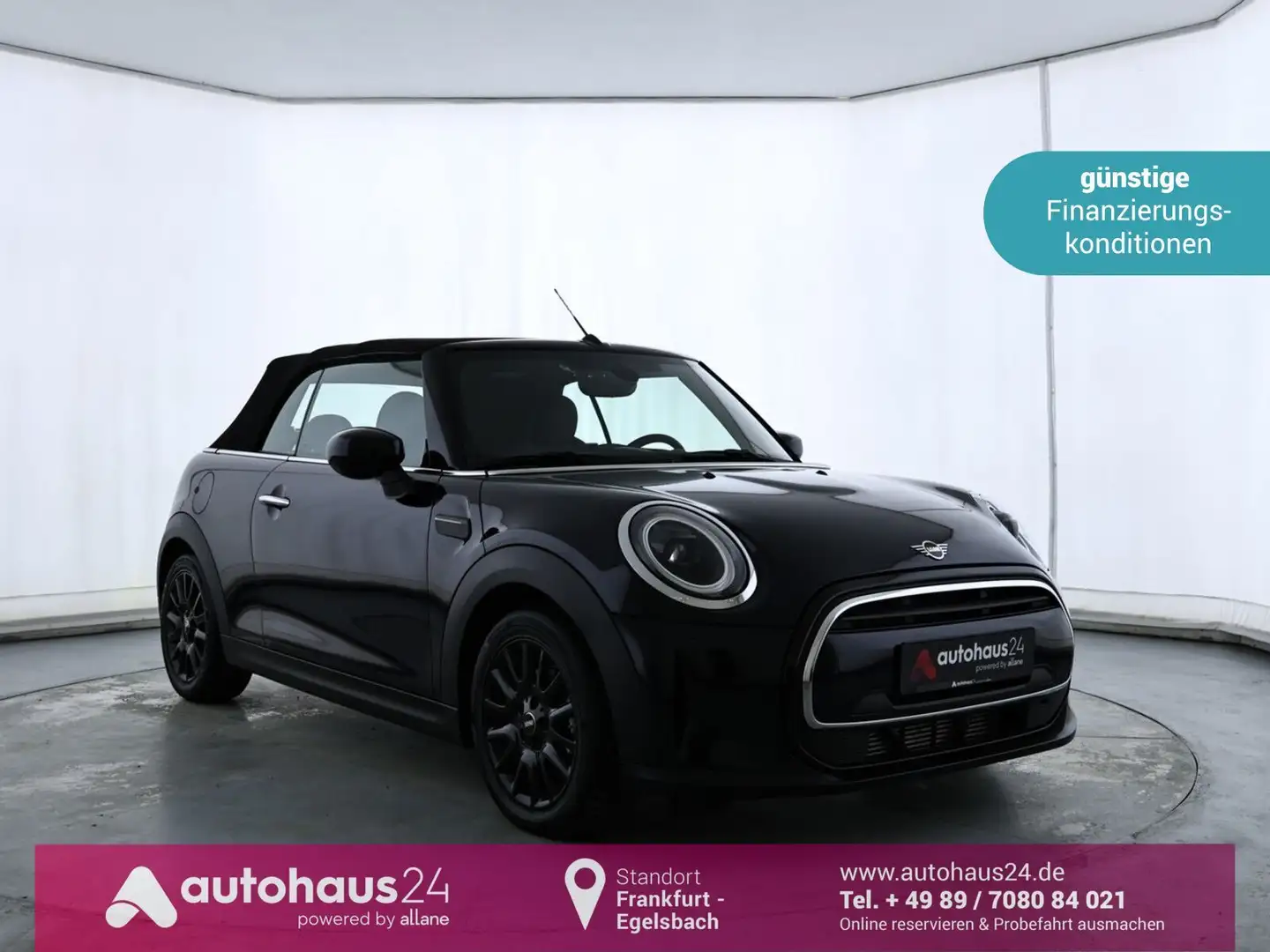 MINI One Cabrio Classic PDC|LED|Sitzhzg.|Tempomat Schwarz - 1