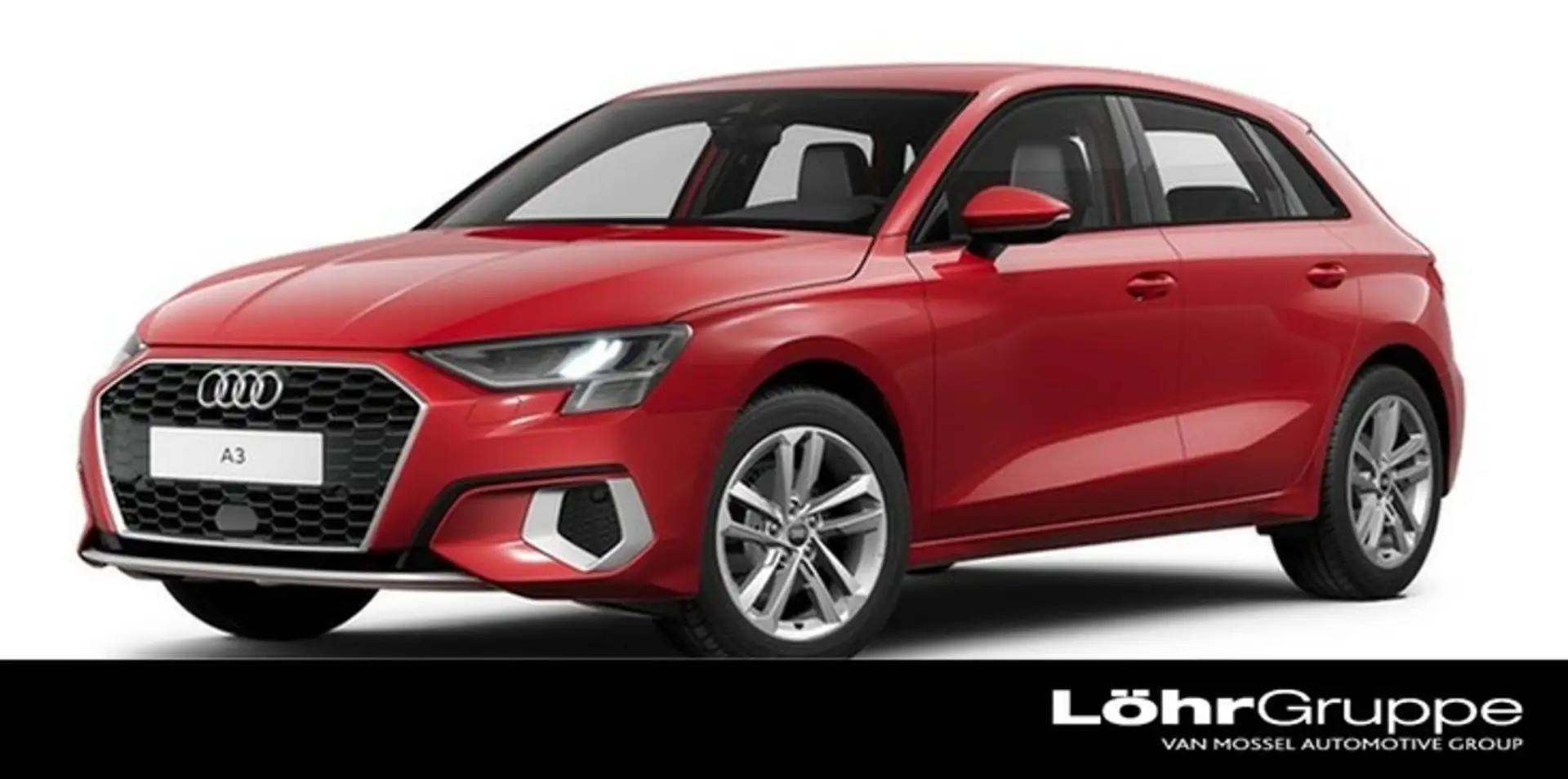 Audi A3 Sportback 35 TDI advanced LED LEDER KLIMAATM Rot - 1