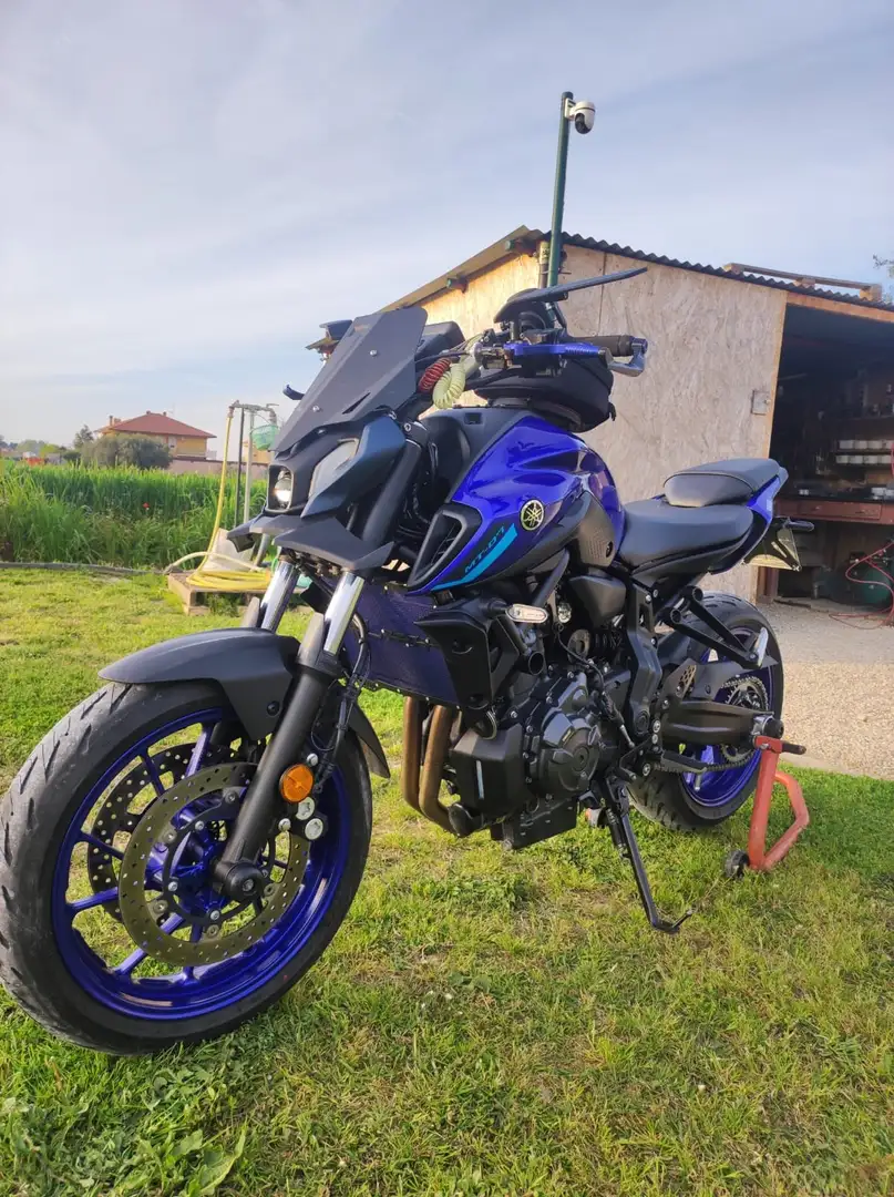 Yamaha MT-07 ABS LCD Full Power Blu/Azzurro - 2
